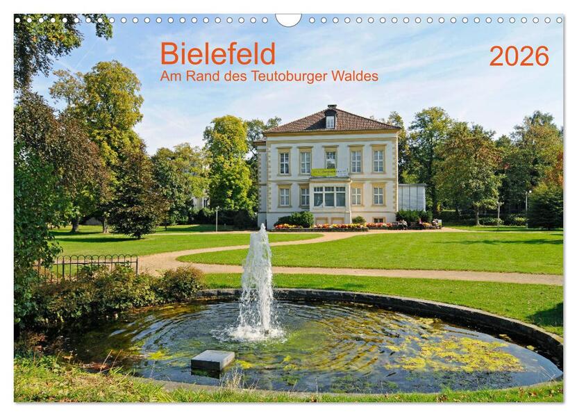 Bielefeld Am Rand des Teutoburger Waldes (Wandkalender 2026 DIN A3 quer) CALVENDO Monatskalender