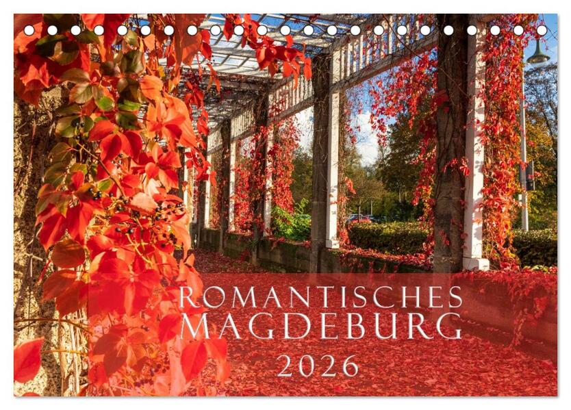 Romantisches Magdeburg (Tischkalender 2026 DIN A5 quer) CALVENDO Monatskalender