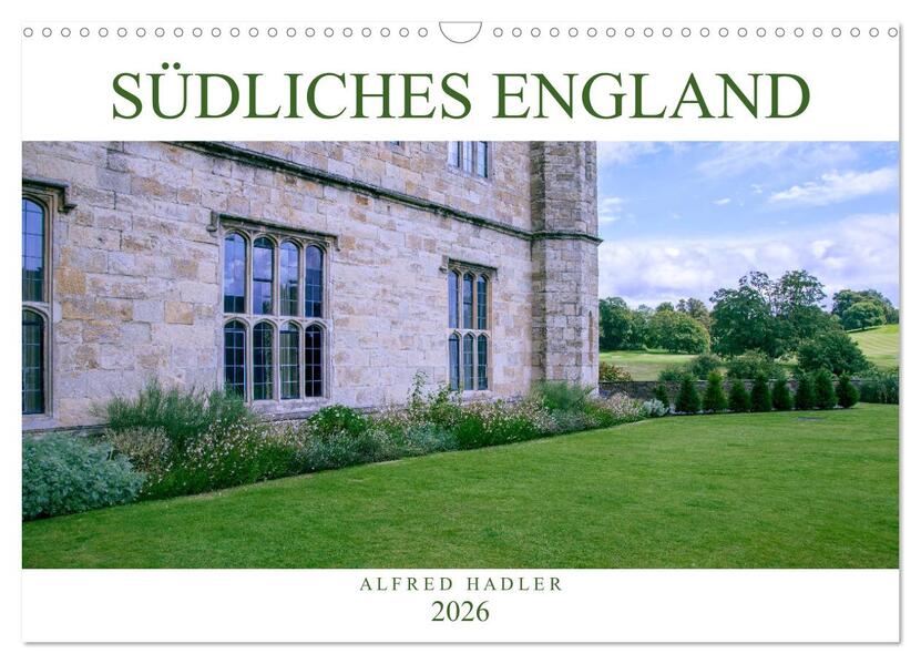 Südliches England (Wandkalender 2026 DIN A3 quer) CALVENDO Monatskalender