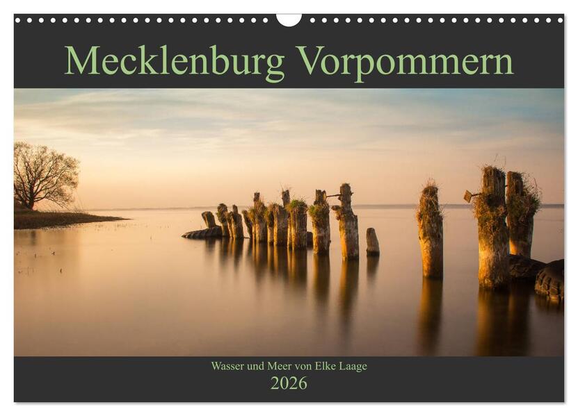 Mecklenburg Vorpommern - Wasser und Meer (Wandkalender 2026 DIN A3 quer) CALVENDO Monatskalender