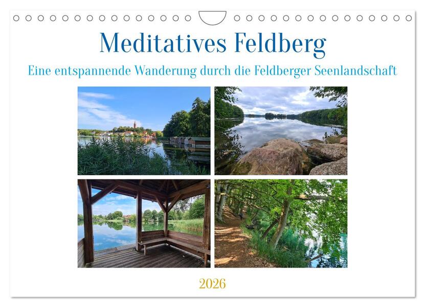 Meditatives Feldberg (Wandkalender 2026 DIN A4 quer) CALVENDO Monatskalender