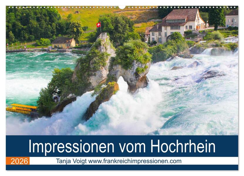 Impressionen vom Hochrhein (Wandkalender 2026 DIN A2 quer) CALVENDO Monatskalender