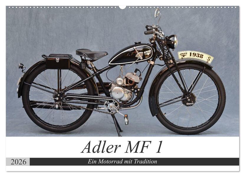 Adler MF 1 (Wandkalender 2026 DIN A2 quer) CALVENDO Monatskalender