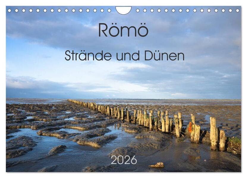 Römö - Strände und Dünen (Wandkalender 2026 DIN A4 quer) CALVENDO Monatskalender