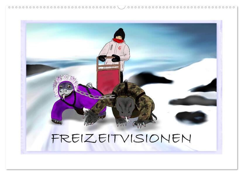 Freizeitvisionen (Wandkalender 2026 DIN A2 quer) CALVENDO Monatskalender