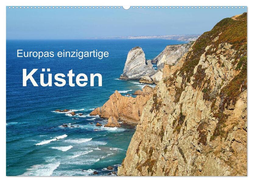 Europas einzigartige Küsten (Wandkalender 2026 DIN A2 quer) CALVENDO Monatskalender