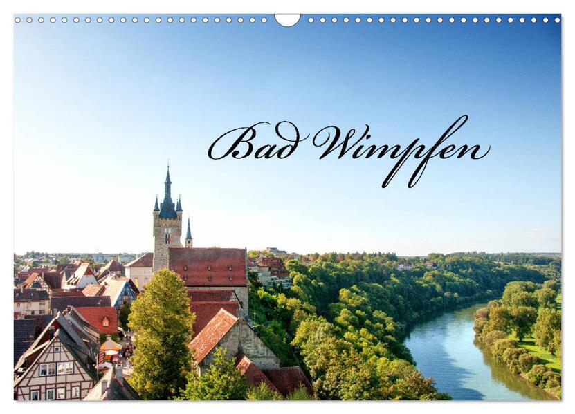 Bad Wimpfen. (Wandkalender 2026 DIN A3 quer) CALVENDO Monatskalender