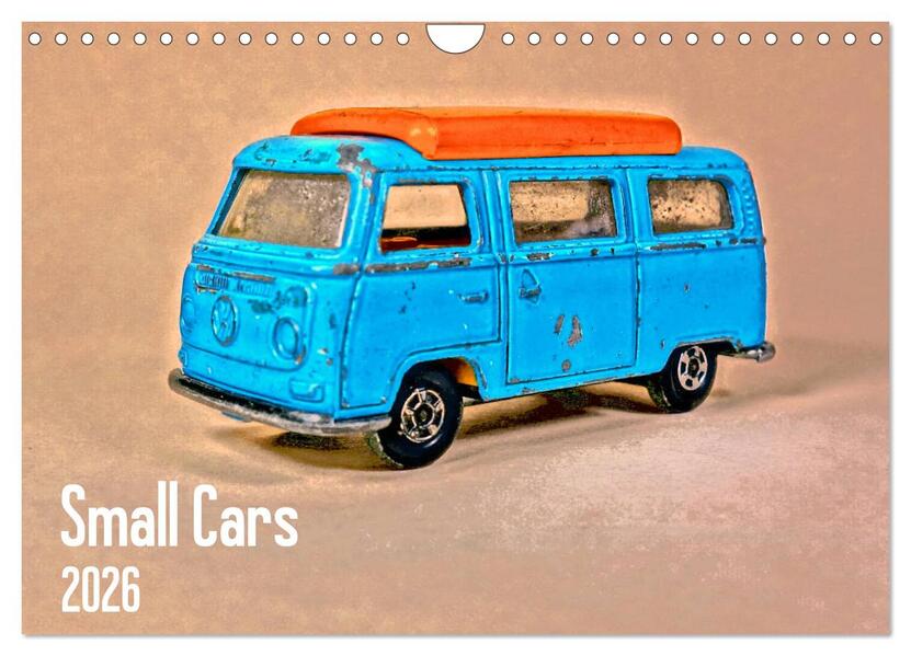 Small Cars (Wandkalender 2026 DIN A4 quer) CALVENDO Monatskalender