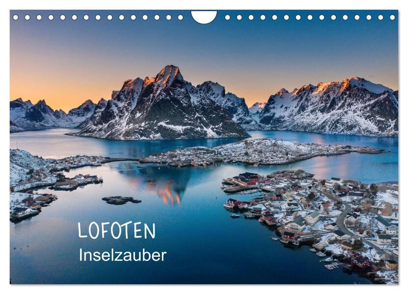 Lofoten Inselzauber (Wandkalender 2026 DIN A4 quer) CALVENDO Monatskalender