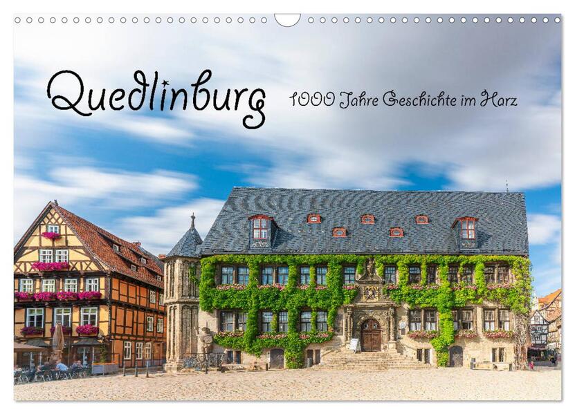 Quedlinburg - 1000 Jahre Geschichte im Harz (Wandkalender 2026 DIN A3 quer) CALVENDO Monatskalender