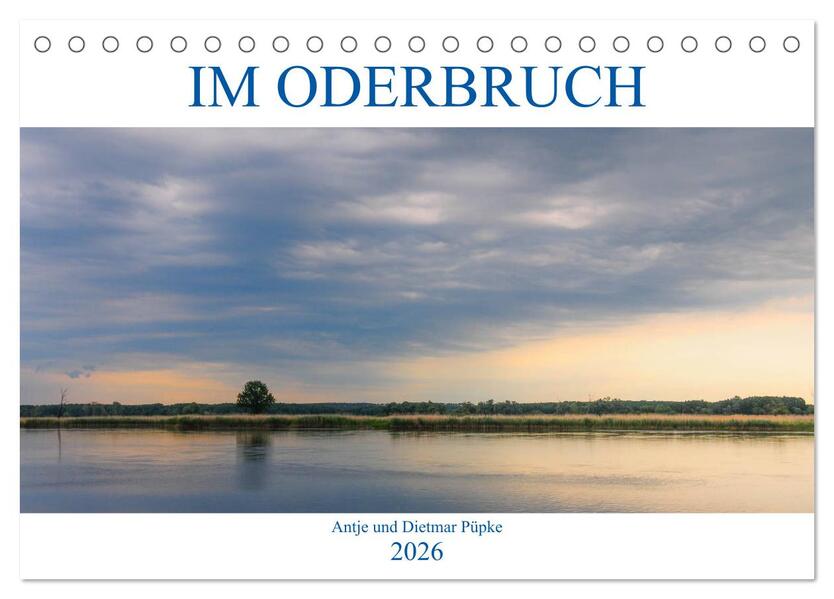 Im Oderbruch (Tischkalender 2026 DIN A5 quer) CALVENDO Monatskalender
