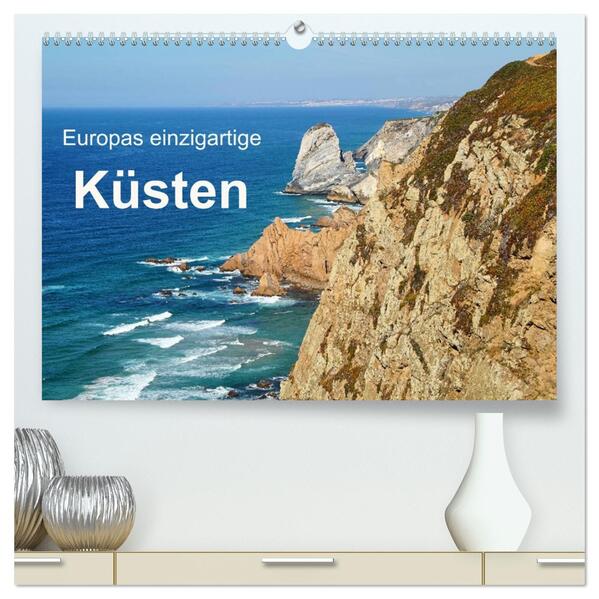 Europas einzigartige Küsten (hochwertiger Premium Wandkalender 2026 DIN A2 quer) Kunstdruck in Hochglanz