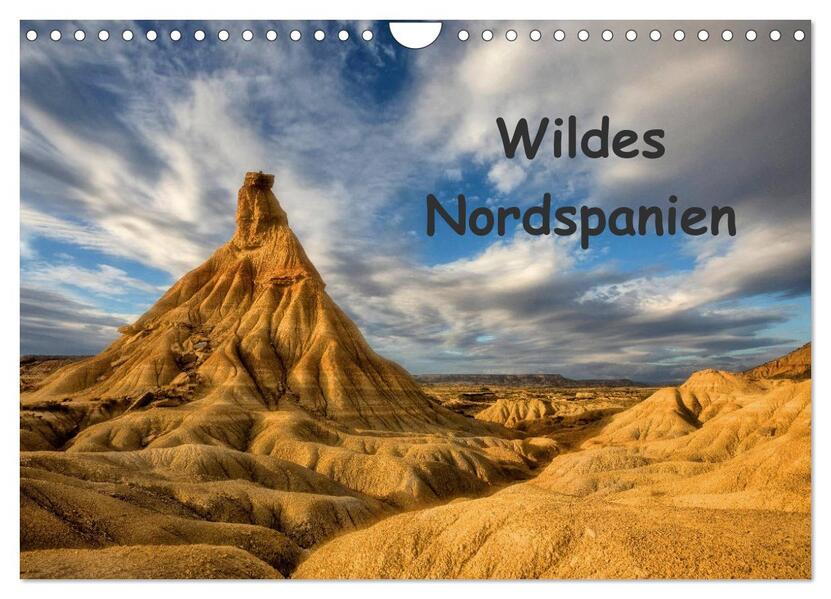 Wildes Nordspanien (Wandkalender 2026 DIN A4 quer) CALVENDO Monatskalender