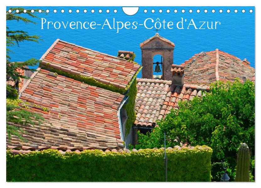 Provence-Alpes-Côte d'Azur (Wandkalender 2026 DIN A4 quer) CALVENDO Monatskalender