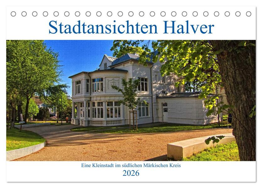 Stadtansichten Halver (Tischkalender 2026 DIN A5 quer) CALVENDO Monatskalender