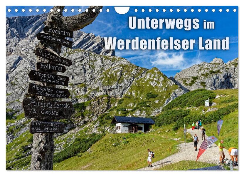 Unterwegs im Werdenfelser Land (Wandkalender 2026 DIN A4 quer) CALVENDO Monatskalender