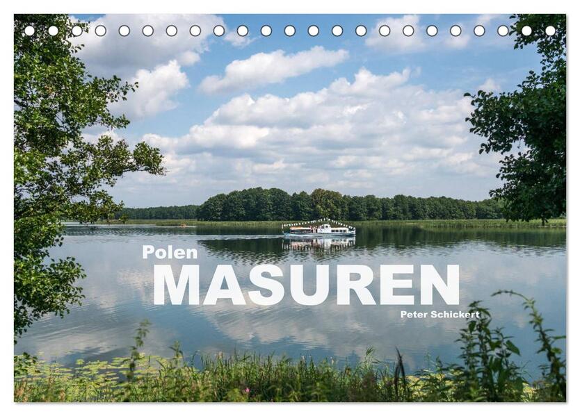 Polen - Masuren (Tischkalender 2026 DIN A5 quer) CALVENDO Monatskalender