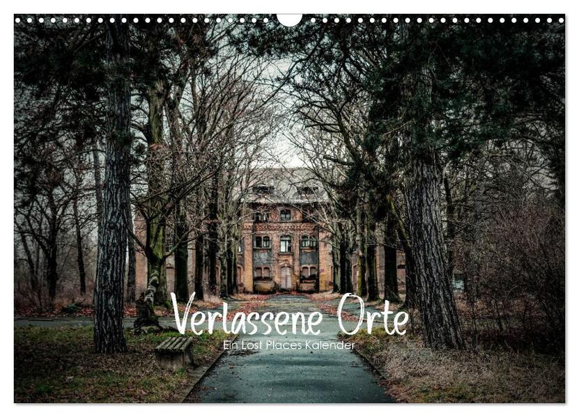 Verlassene Orte - Ein Lost Places Kalender (Wandkalender 2026 DIN A3 quer) CALVENDO Monatskalender