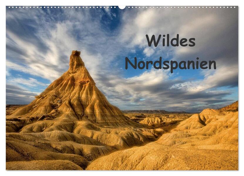 Wildes Nordspanien (Wandkalender 2026 DIN A2 quer) CALVENDO Monatskalender