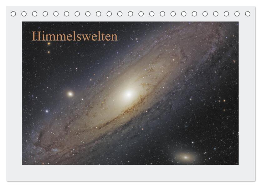 Himmelswelten (Tischkalender 2026 DIN A5 quer) CALVENDO Monatskalender