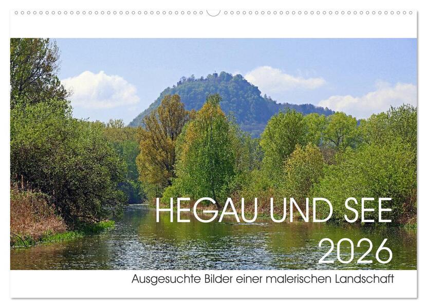 Hegau und See (Wandkalender 2026 DIN A2 quer) CALVENDO Monatskalender