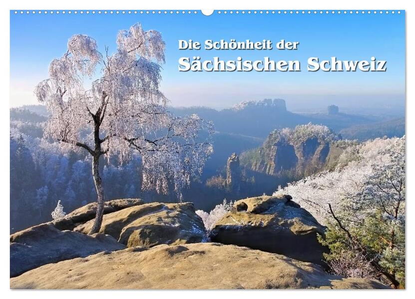 Die Schönheit der Sächsischen Schweiz (Wandkalender 2026 DIN A2 quer) CALVENDO Monatskalender