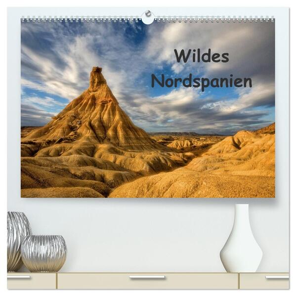 Wildes Nordspanien (hochwertiger Premium Wandkalender 2026 DIN A2 quer) Kunstdruck in Hochglanz