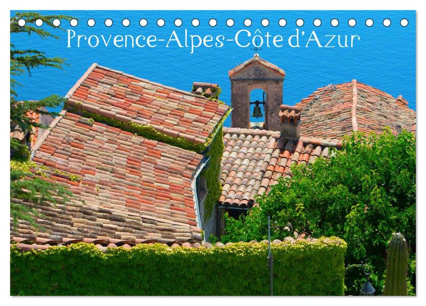 Provence-Alpes-Côte d'Azur (Tischkalender 2026 DIN A5 quer) CALVENDO Monatskalender