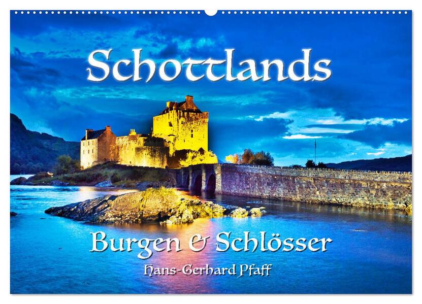 Schottlands Burgen und Schlösser (Wandkalender 2026 DIN A2 quer) CALVENDO Monatskalender