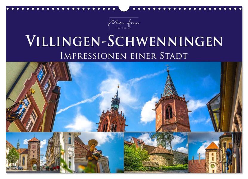 Villingen-Schwenningen - Impressionen einer Stadt (Wandkalender 2026 DIN A3 quer) CALVENDO Monatskalender