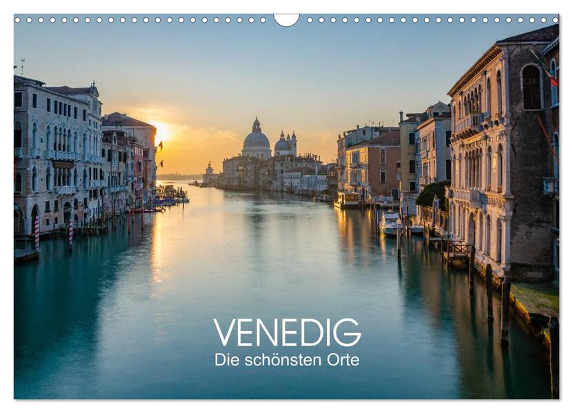 Venedig - Die schönsten Orte (Wandkalender 2026 DIN A3 quer) CALVENDO Monatskalender
