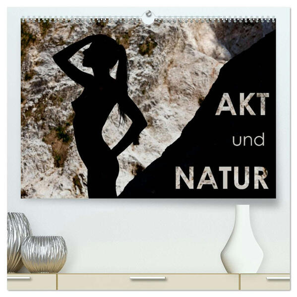 Akt und Natur - im Zauberwald (hochwertiger Premium Wandkalender 2026 DIN A2 quer) Kunstdruck in Hochglanz