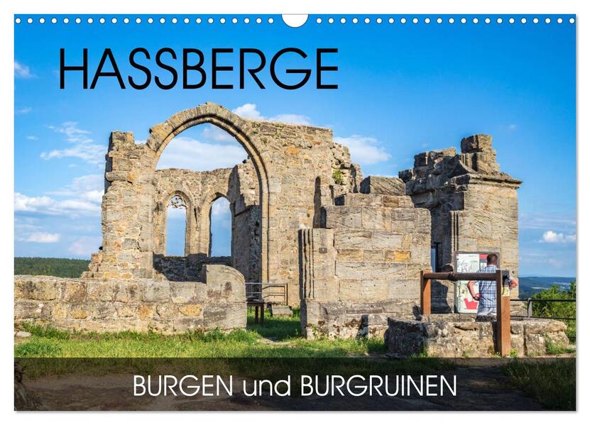 Haßberge - Burgen und Burgruinen (Wandkalender 2026 DIN A3 quer) CALVENDO Monatskalender