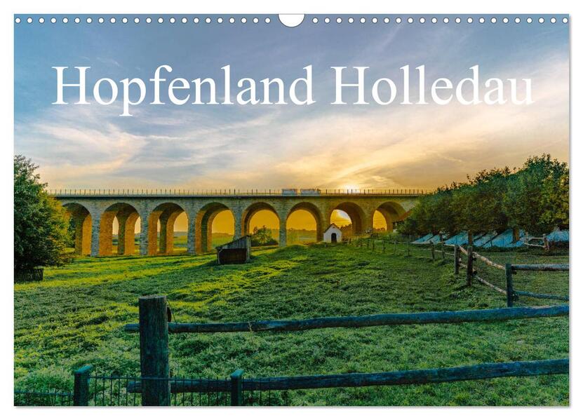 Hopfenland Holledau (Wandkalender 2026 DIN A3 quer) CALVENDO Monatskalender