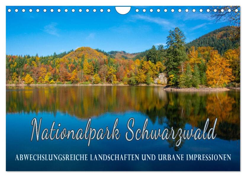 Nationalpark Schwarzwald - abwechslungsreiche Landschaften und urbane Impressionen (Wandkalender 2026 DIN A4 quer) CALVENDO Monatskalender