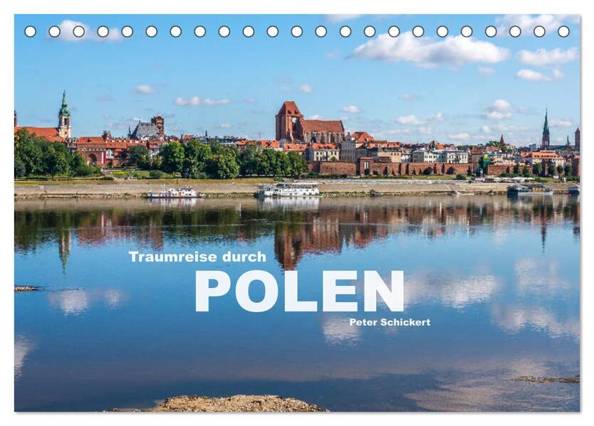 Traumreise durch Polen (Tischkalender 2026 DIN A5 quer) CALVENDO Monatskalender
