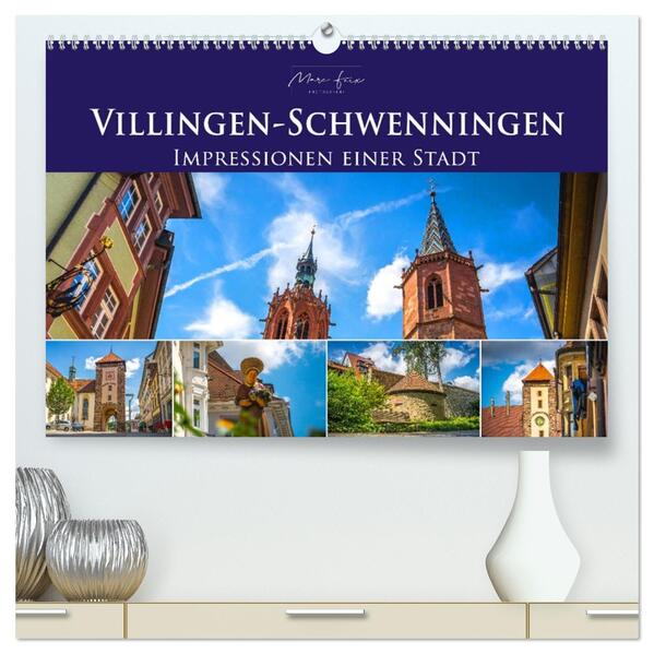 Villingen-Schwenningen - Impressionen einer Stadt (hochwertiger Premium Wandkalender 2026 DIN A2 quer) Kunstdruck in Hochglanz