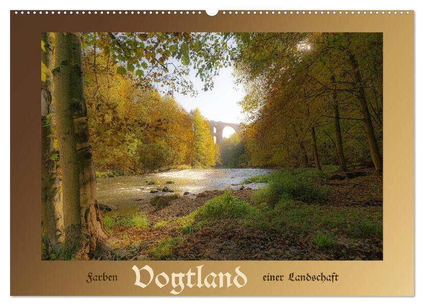 Vogtland - Farben einer Landschaft (Wandkalender 2026 DIN A2 quer) CALVENDO Monatskalender