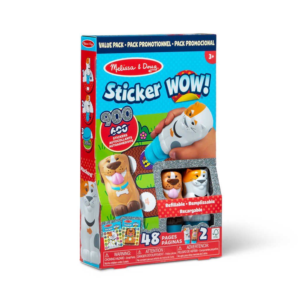 MAC Sticker Wow Stempelset 2er Tiere