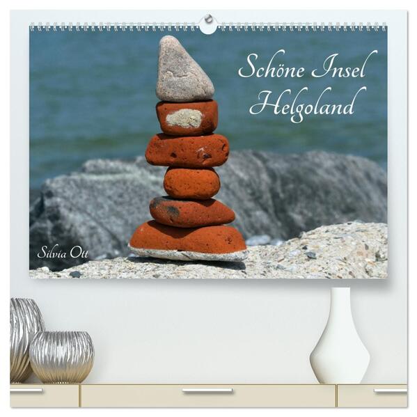 Schöne Insel Helgoland (hochwertiger Premium Wandkalender 2026 DIN A2 quer) Kunstdruck in Hochglanz