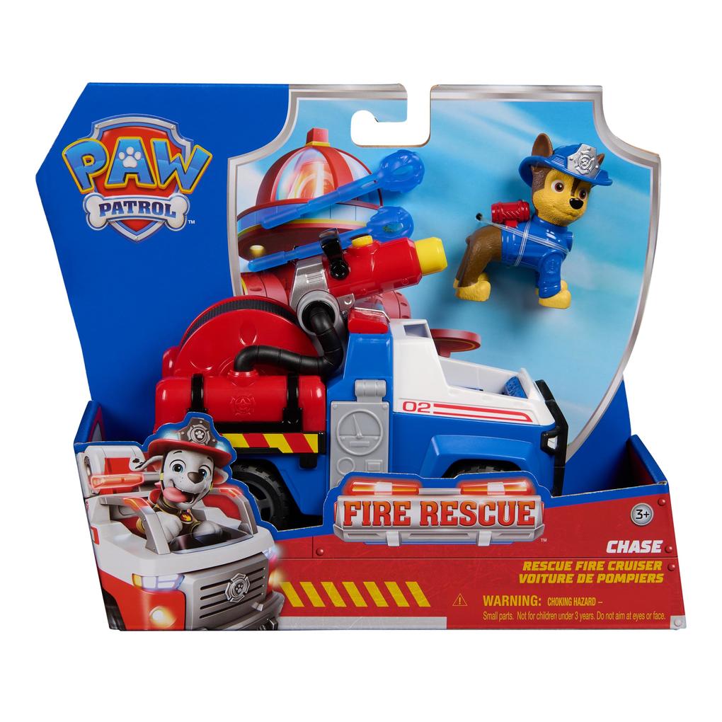 PAW Fire Rescue - Themed Vehicles Chase