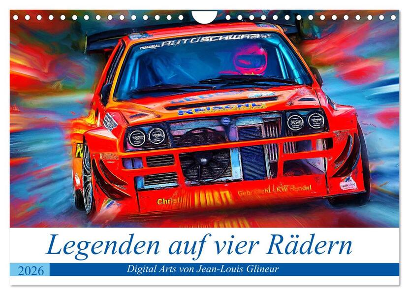 Legenden auf vier Rädern (Wandkalender 2026 DIN A4 quer) CALVENDO Monatskalender