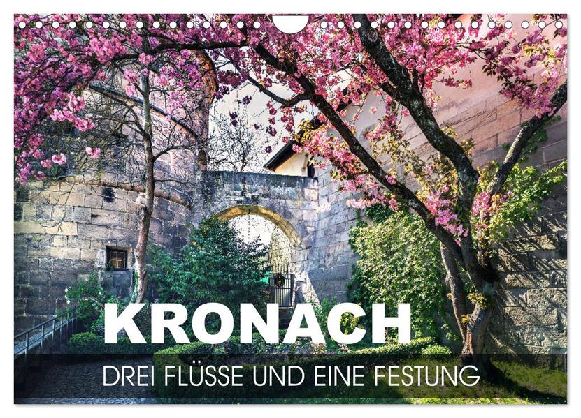 Kronach - drei Flüsse und eine Festung (Wandkalender 2026 DIN A4 quer) CALVENDO Monatskalender