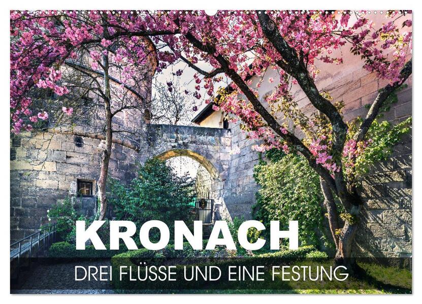 Kronach - drei Flüsse und eine Festung (Wandkalender 2026 DIN A2 quer) CALVENDO Monatskalender