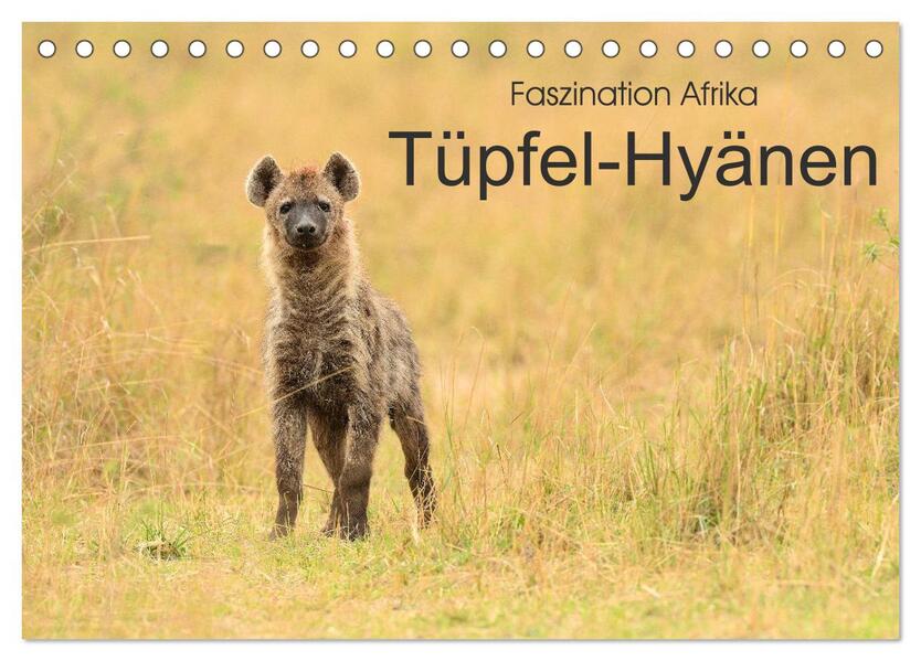 Faszination Afrika: Tüpfel-Hyänen (Tischkalender 2026 DIN A5 quer) CALVENDO Monatskalender