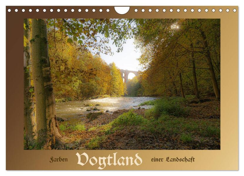 Vogtland - Farben einer Landschaft (Wandkalender 2026 DIN A4 quer) CALVENDO Monatskalender