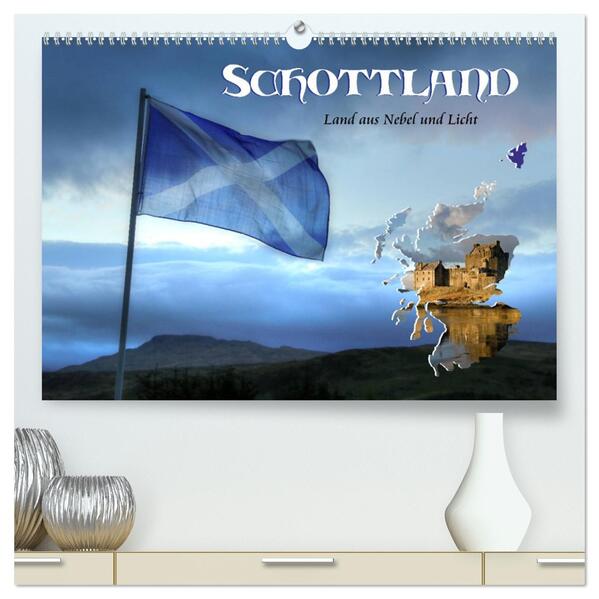 Schottland - Land aus Nebel und Licht (hochwertiger Premium Wandkalender 2026 DIN A2 quer) Kunstdruck in Hochglanz