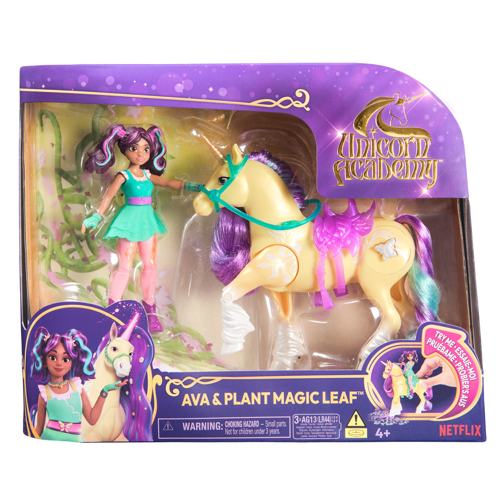 UCA Small Doll Ava & Plant Magic Leaf