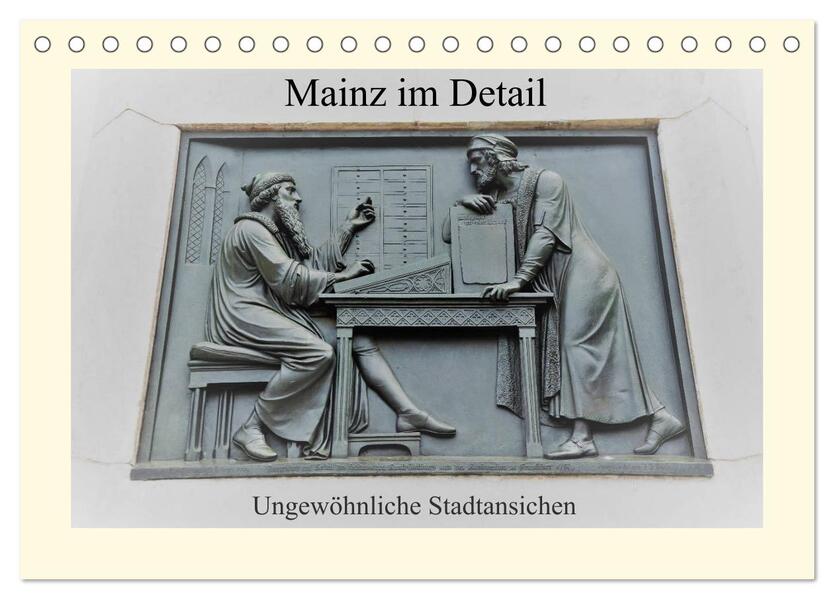 Mainz im Detail - Ungewöhnliche Stadtansichten (Tischkalender 2026 DIN A5 quer) CALVENDO Monatskalender