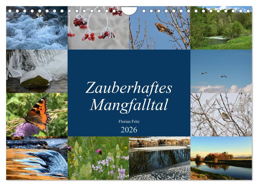 Zauberhaftes Mangfalltal (Wandkalender 2026 DIN A4 quer) CALVENDO Monatskalender